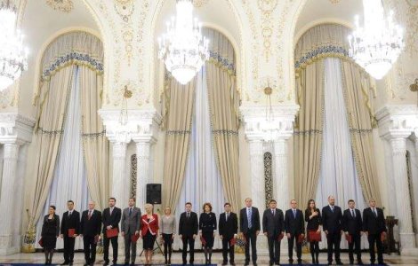 Noii ministri ai Cabinetului Ponta III au depus juramantul la Cotroceni