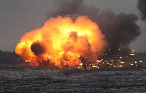Bombă la 15 kilometri de România. Rușii au atacat o bază militară din Odesa