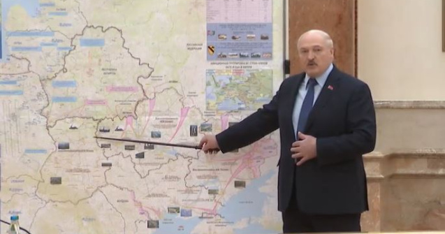 VIDEO Ce se va alege de Republica Moldova? Harta lui Lukashenko în care Ucraina e împărțită în patru
