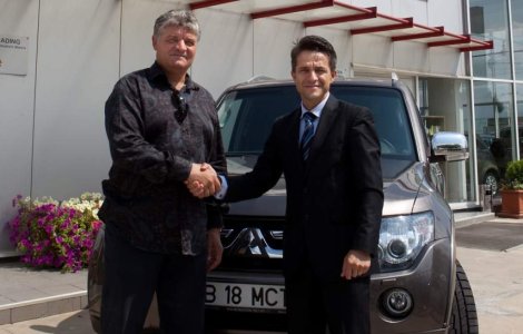 Parteneriat de imagine intre Mitsubishi si Ioan Andone