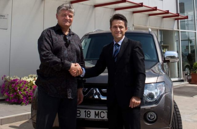 Parteneriat de imagine intre Mitsubishi si Ioan Andone