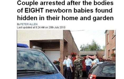 Un cuplu de francezi, acuzat ca a ucis opt nou-nascuti