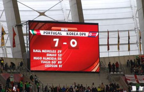 Nationala Coreei de Nord, umilita in public timp de sase ore