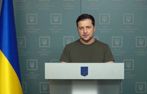 VIDEO Zelenski: „Circa 6.000 de ruşi au fost ucişi în primele şase zile ale invaziei ruse”