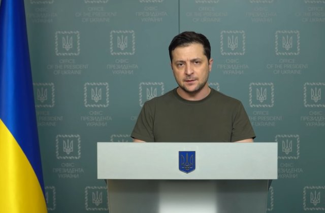 VIDEO Zelenski: &bdquo;Circa 6.000 de ruşi au fost ucişi &icirc;n primele şase zile ale invaziei ruse&rdquo;