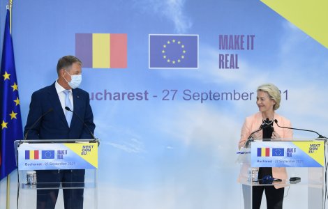 Președintele Comisiei Europene ajunge azi în România. Va avea o întrevedere cu șeful statului, la Palatul Cotroceni