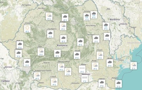  Top  Prognoza pentru vineri, 4 martie 2022. Înnorări și precipitații