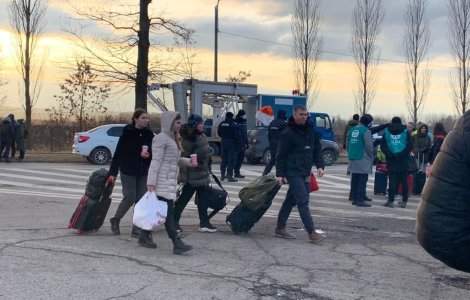 ONU: Un milion de oameni au părăsit Ucraina în ultima săptămână