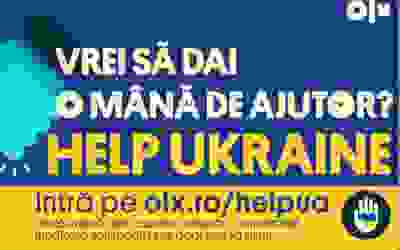 Ajutor Ucraina - OLX lansează...