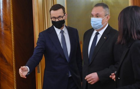 Nicolae Ciucă se află în vizită la Varşovia. Va avea loc o şedinţă comună a Guvernelor României şi Poloniei