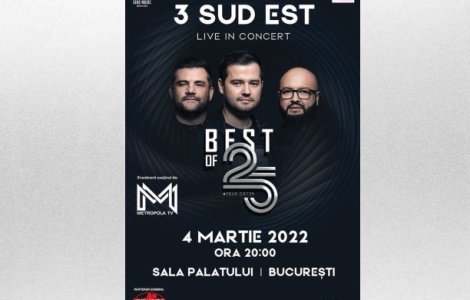 Metropola TV partener media al concertului aniversar 3 Sud Est // BEST OF 25