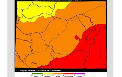  Video : Cod rosu de radiatii ultraviolete in Dobrogea si Baragan