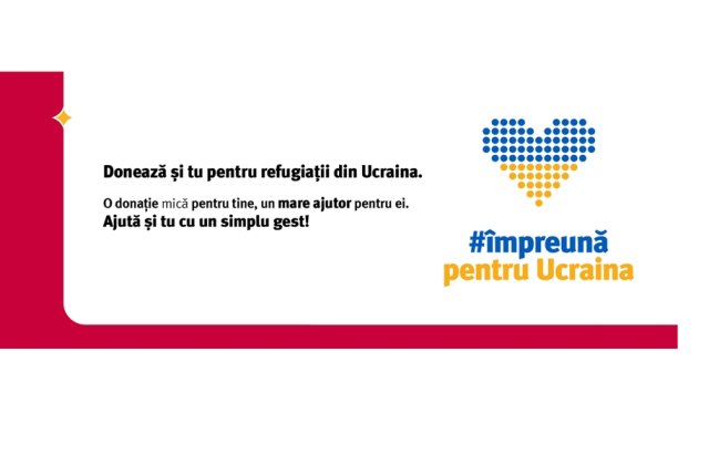 #ȊmpreunăPentruUcraina – Fundația Altex, sprijin pentru cei fugiți din calea războiului