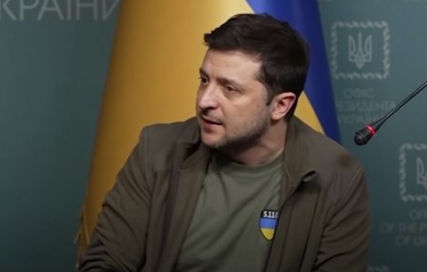 Volomidir Zelenski, discurs dur la adresa NATO: „Apărați-vă măcar țările voastre”
