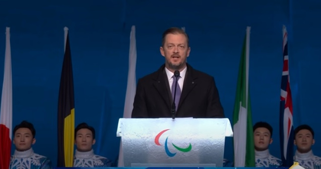 Andrew Parsons, discurs emoționant despre războiul din Ucraina! Acesta a fost cenzurat de televiziunea chineză