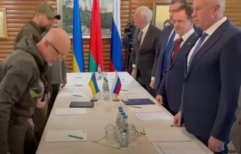 Ucraina și Rusia, gata de a treia rundă de negocieri de pace