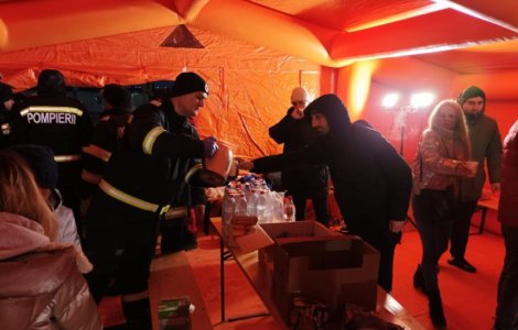 Primele autocare cu refugiați ucraineni au început să treacă prin Vama Albița