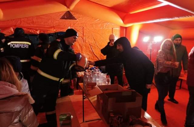 Primele autocare cu refugiați ucraineni au început să treacă prin Vama Albița 