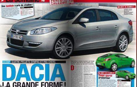 Se lucreaza intens la noua Dacia Logan!
