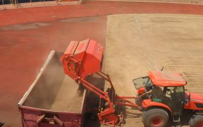 Săpături de amploare pe un...