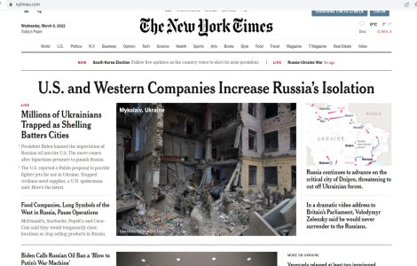 New York Times, pentru prima dată fără reporteri în Rusia în ultimii 100 de ani