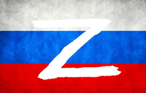 Litera Z ca simbol al susţinerii războiului din Ucraina, tot mai prezente