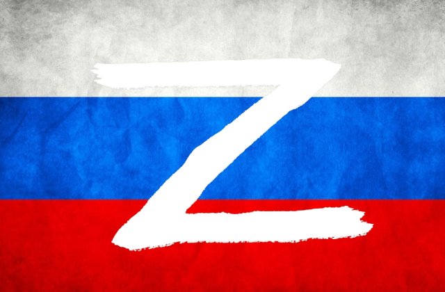 Litera Z ca simbol al susţinerii războiului din Ucraina, tot mai prezentă &icirc;n propaganda din Rusia