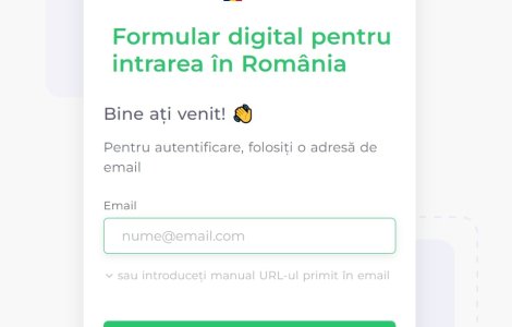 Formularul PLF va trebui completat în continuare de cei care intră în România