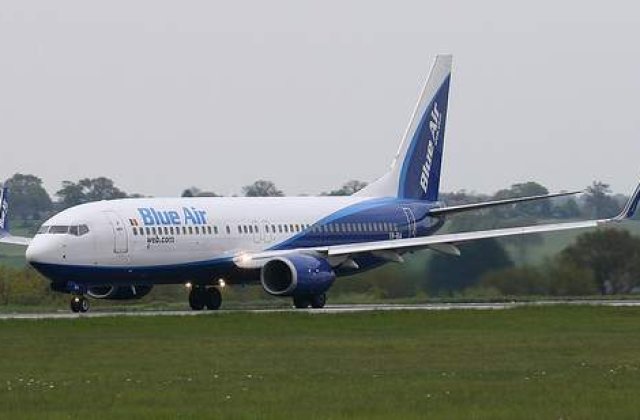 Blue Air anuleaza trei curse interne spre Bucuresti, din lipsa de cerere