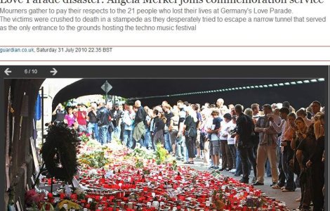 Memorial pentru victimele Love Parade