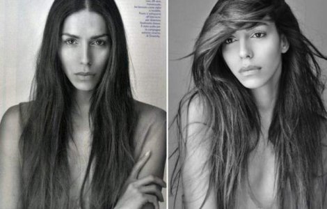 Un transexual, noua imagine Givenchy