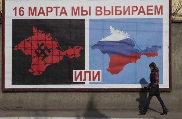 Marea Britanie: Referendumul din Crimeea este o farsa a practicii democratice