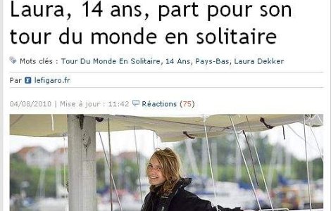  Video  Ocolul lumii intr-un yacht, la 14 ani