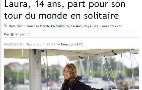  Video  Ocolul lumii intr-un yacht, la 14 ani