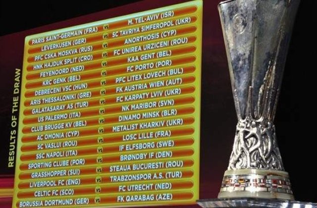 Echipele romanesti si-au aflat adversarii din Europa League