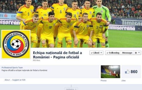 FRF a intrat in secolul XXI: Echipa nationala are cont de Facebook