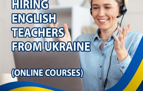 Burlington English angajează profesori din Ucraina și oferă cursuri gratuite pentru refugiați