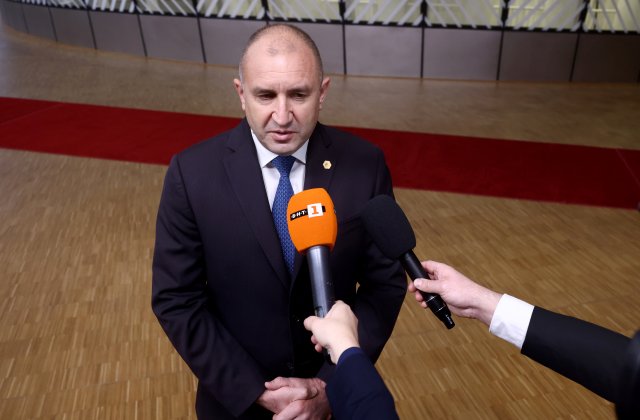 Preşedintele Bulgariei, Rumen Radev, vizită de lucru în România