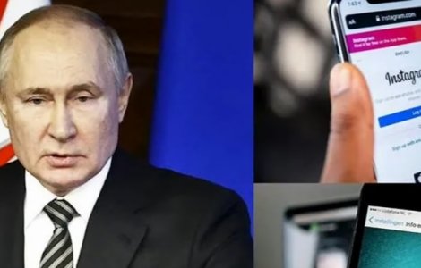 Influencerii din Rusia, primele reacții după ce Vladimir Putin a interzis Instagram: „În Ucraina, oamenii mor, copiii sunt în metrou și tu...”