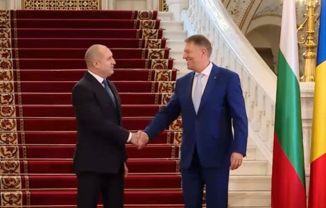 Klaus Iohannis și președintele Bulgariei, declarație comună de presă