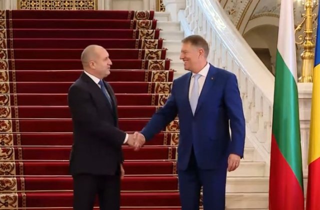 Klaus Iohannis și președintele Bulgariei, declarație comună de presă 