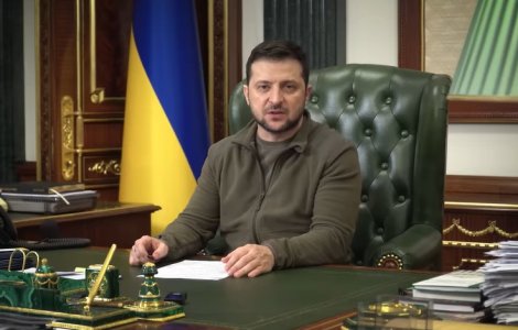 VIDEO Volodimir Zelenski: Pozițiile Ucrainei și Rusiei în negocieri sună mai realist