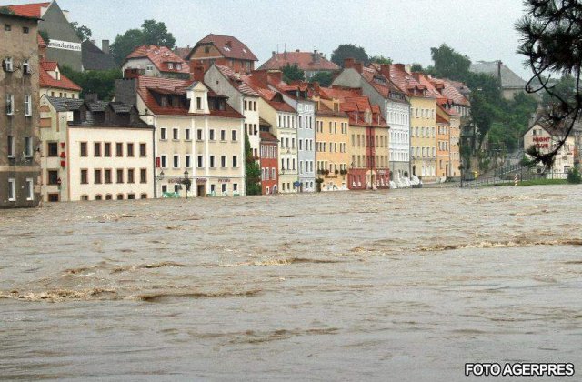 Inundatii si evacuari de-a lungul frontierei germano-poloneze