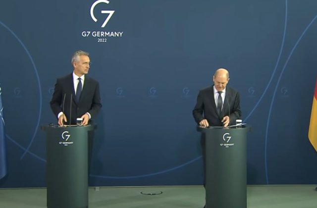 Scholz: NATO nu va risca o escaladare printr-o intervenție militară în Ucraina VIDEO 