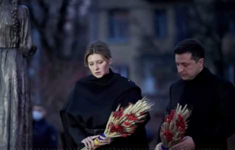 Soția președintelui ucrainean Volodimir Zelenski cere organizarea unor „culoare umanitare veritabile”
