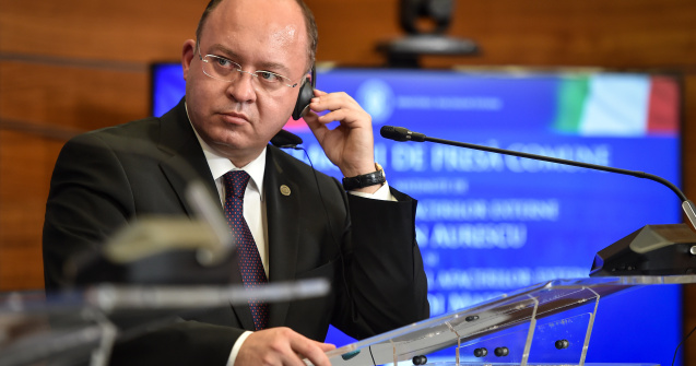 Aurescu va participa la reuniunea miniştrilor de Externe din statele membre ale UE