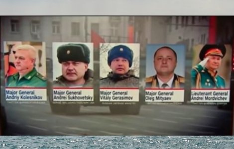 Cum a pierdut Rusia 6 din cei 20 de generali trimiși în Ucraina. „Este un lucru foarte neobișnuit”