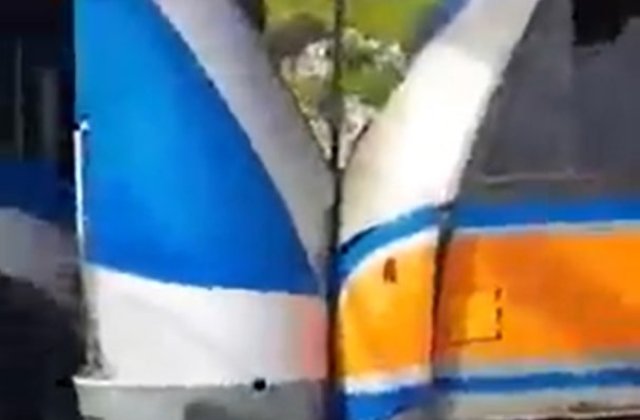 VIDEO Accident grav între două trenuri în Tunis. Au fost înregistrate cel puţin 95 de victime