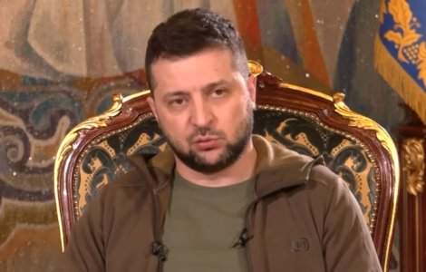 Volodimir Zelenski insistă să discute cu Vladimir Putin: „Nu suntem acceptaţi în NATO, pentru că alianţa se teme de Rusia. Asta este tot”