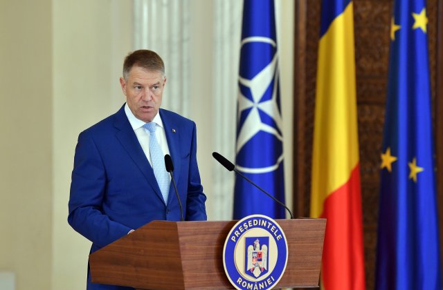 Iohannis, videoconferință cu preşedintele Consiliului European, Charles Michel